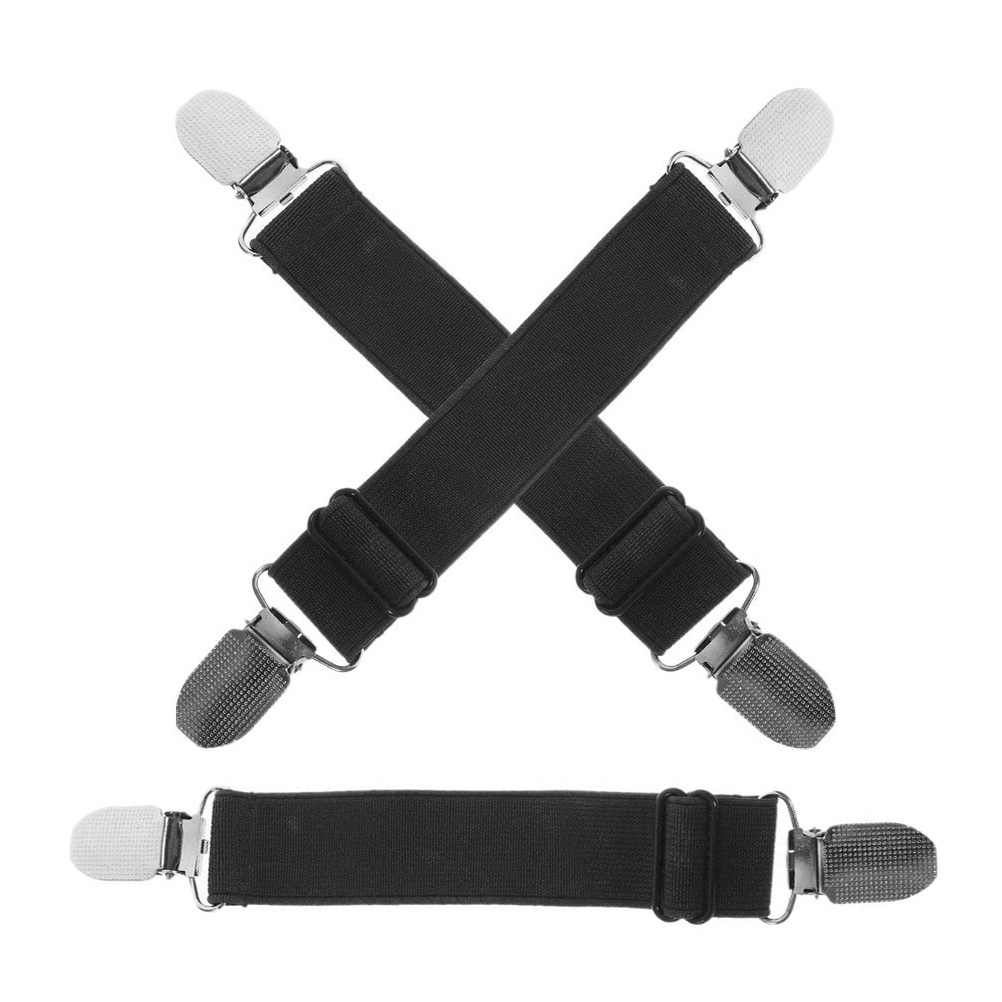 Motorcycle Gear Pants - 부츠용 3개입 탄성 바지 클립, 조절