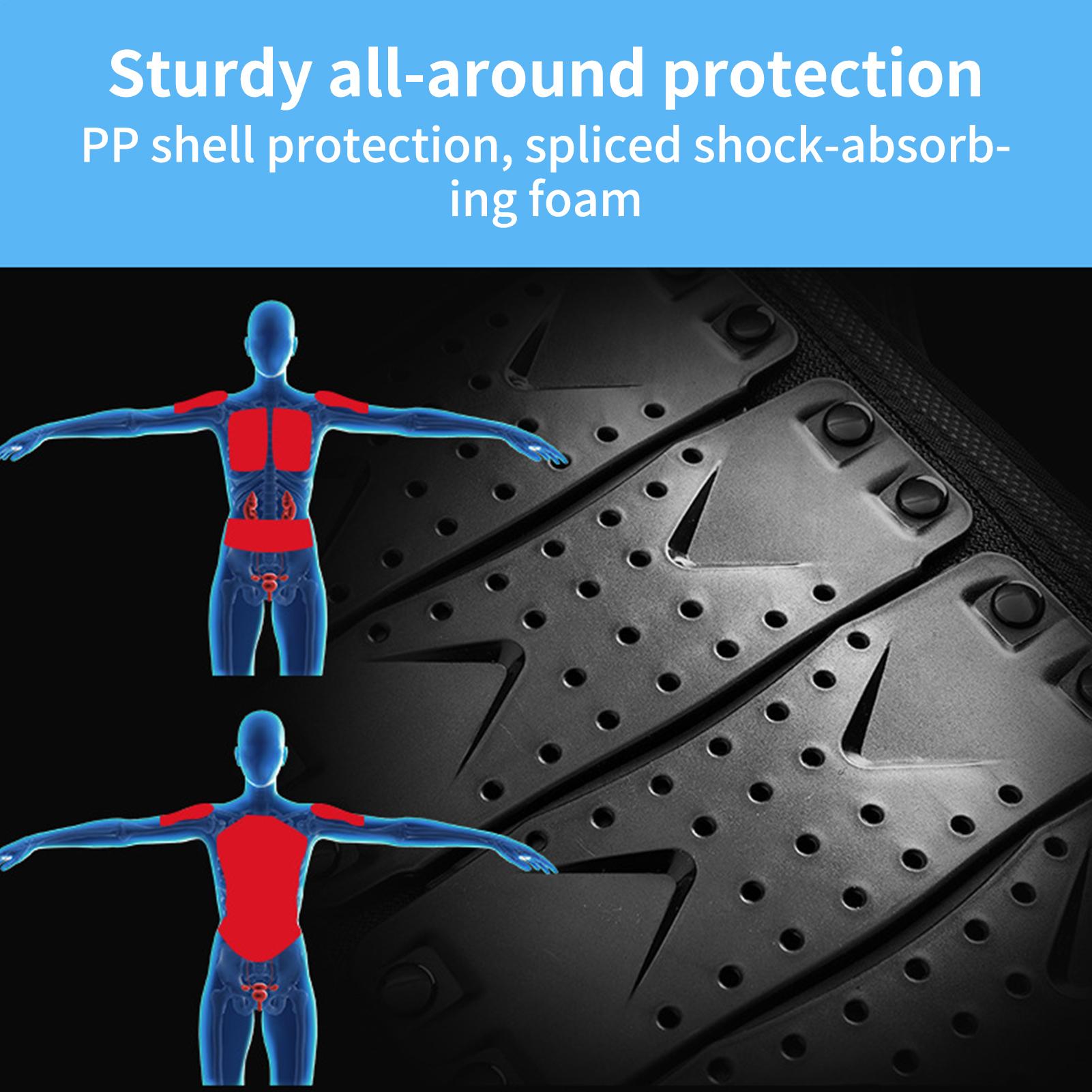 Chest Protector Armor - 어린이 오토바이 라이딩 기어 조끼 보호대