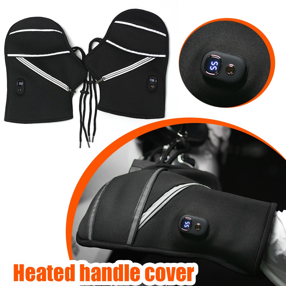 Motorcycle Gear Gloves - 오토바이 핸들바 커버 겨울용 전자 가열
