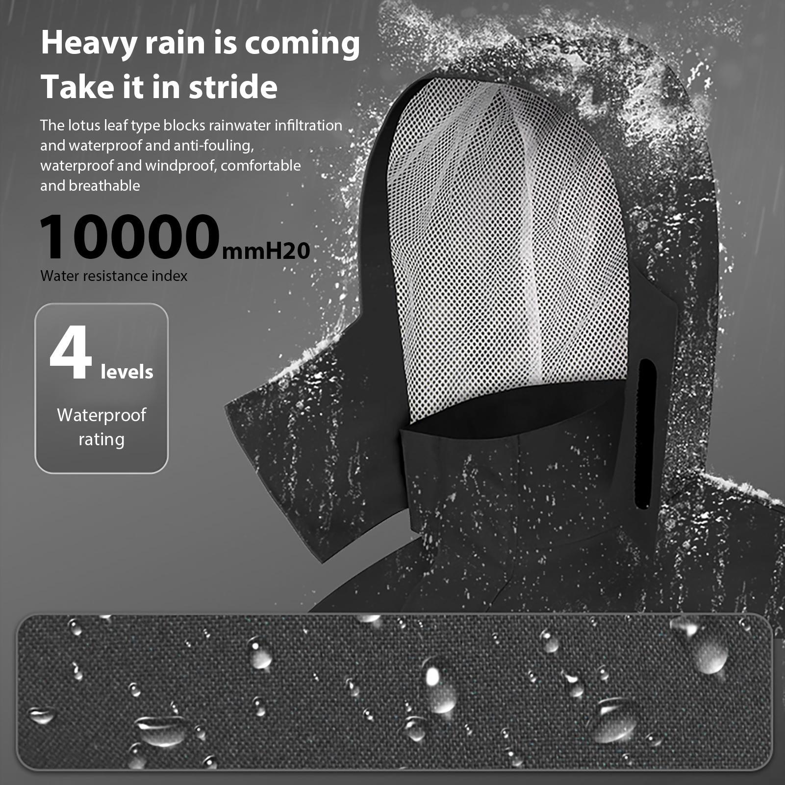 남성용 방수 레인슈트 통기성 보호 레인자켓 레인웨어 오 - Motorcycle Gear For Men 리뷰 및 가격