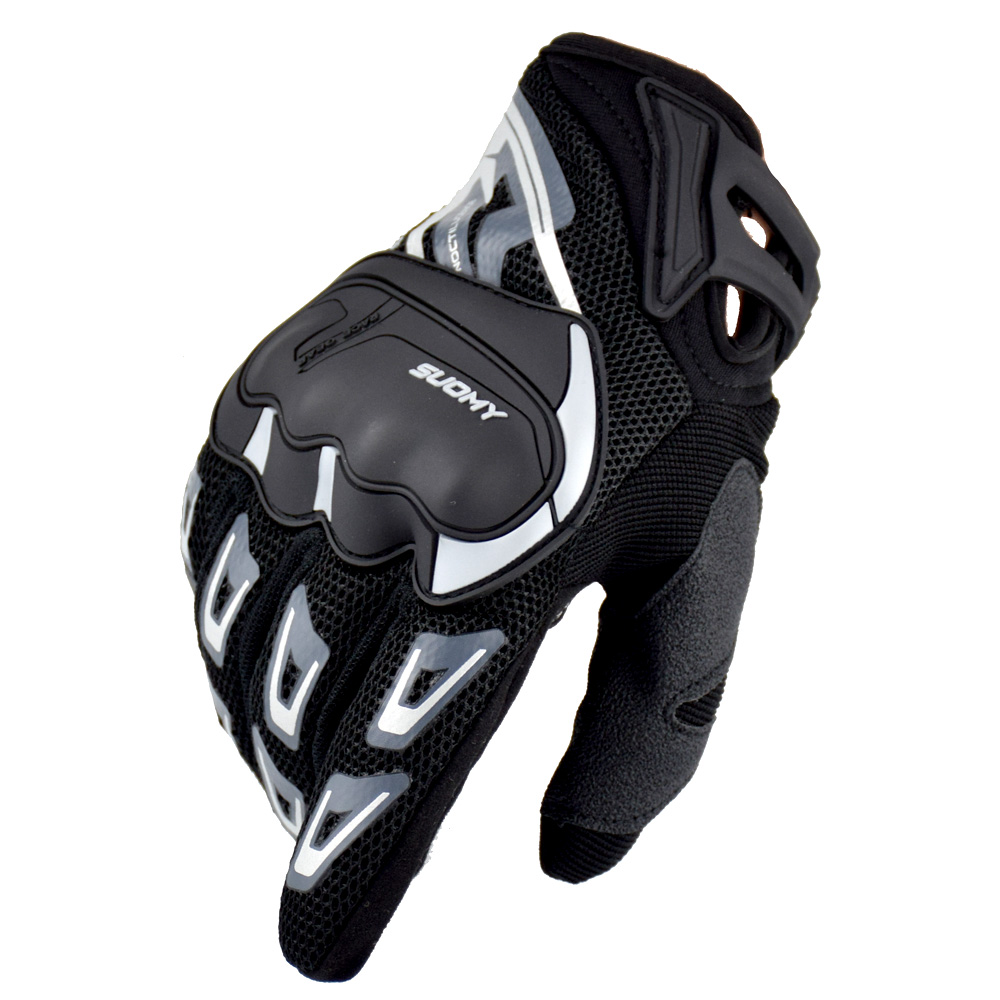 SUOMY 통기성 풀 핑거 레이싱 오토바이 장갑, 고품 - Motorcycle Gear Gloves 리뷰 및 가격