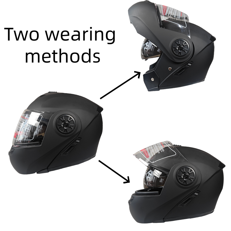 탈부착 가능한 내부 선바이저가 있는 플립업 오토바이 헬 - Motorcycle Gear Gloves 리뷰 및 가격