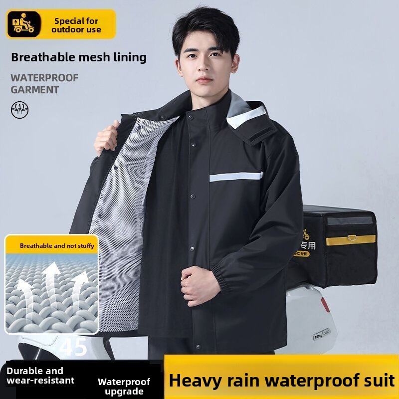 9XL 팻맨 반사 방수 레인코트 레인 팬츠 세트 플러스 - Motorcycle Gear For Men 리뷰 및 가격