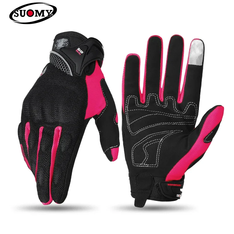 SUOMY 통기성 풀 핑거 레이싱 오토바이 장갑, 스타 - Motorcycle Gear Gloves 리뷰 및 가격