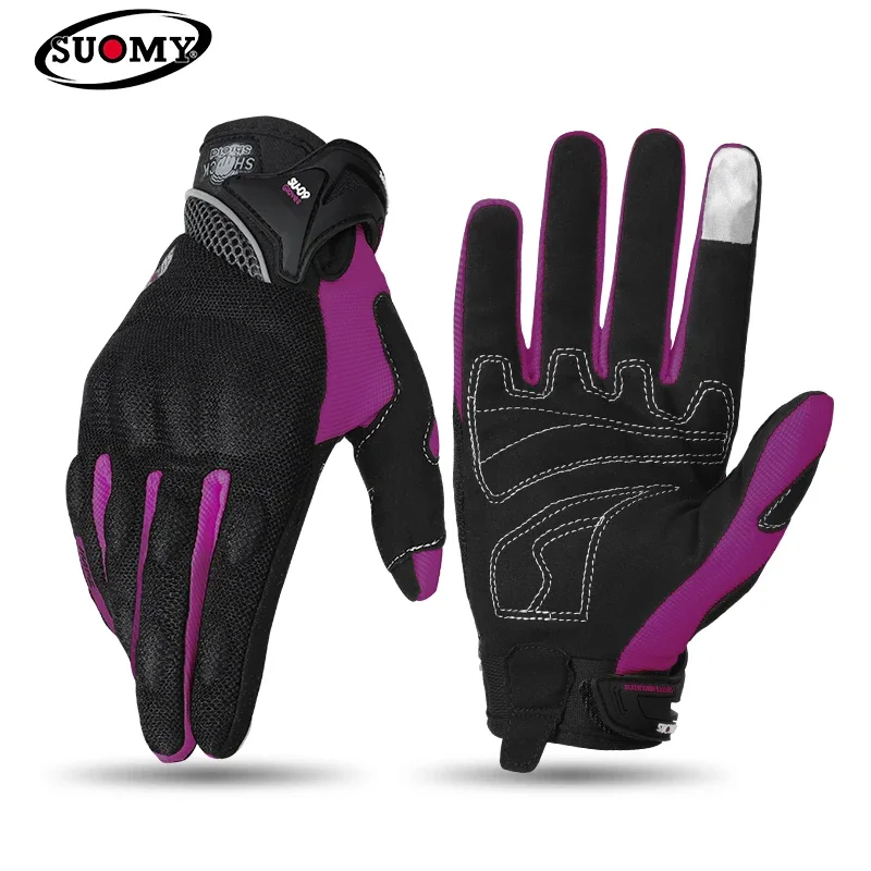 SUOMY 통기성 풀 핑거 레이싱 오토바이 장갑, 스타 - Motorcycle Gear Gloves 리뷰 및 가격