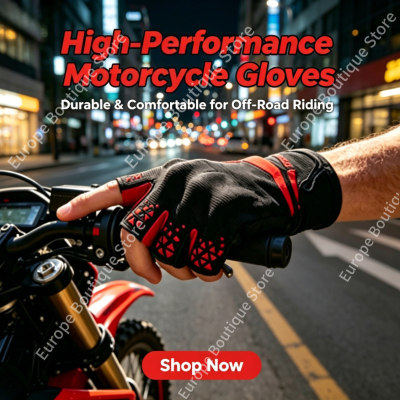 2026 새로운 남성 여성 여름 반 손가락 오토바이 장 - Motorcycle Gear Gloves 리뷰 및 가격