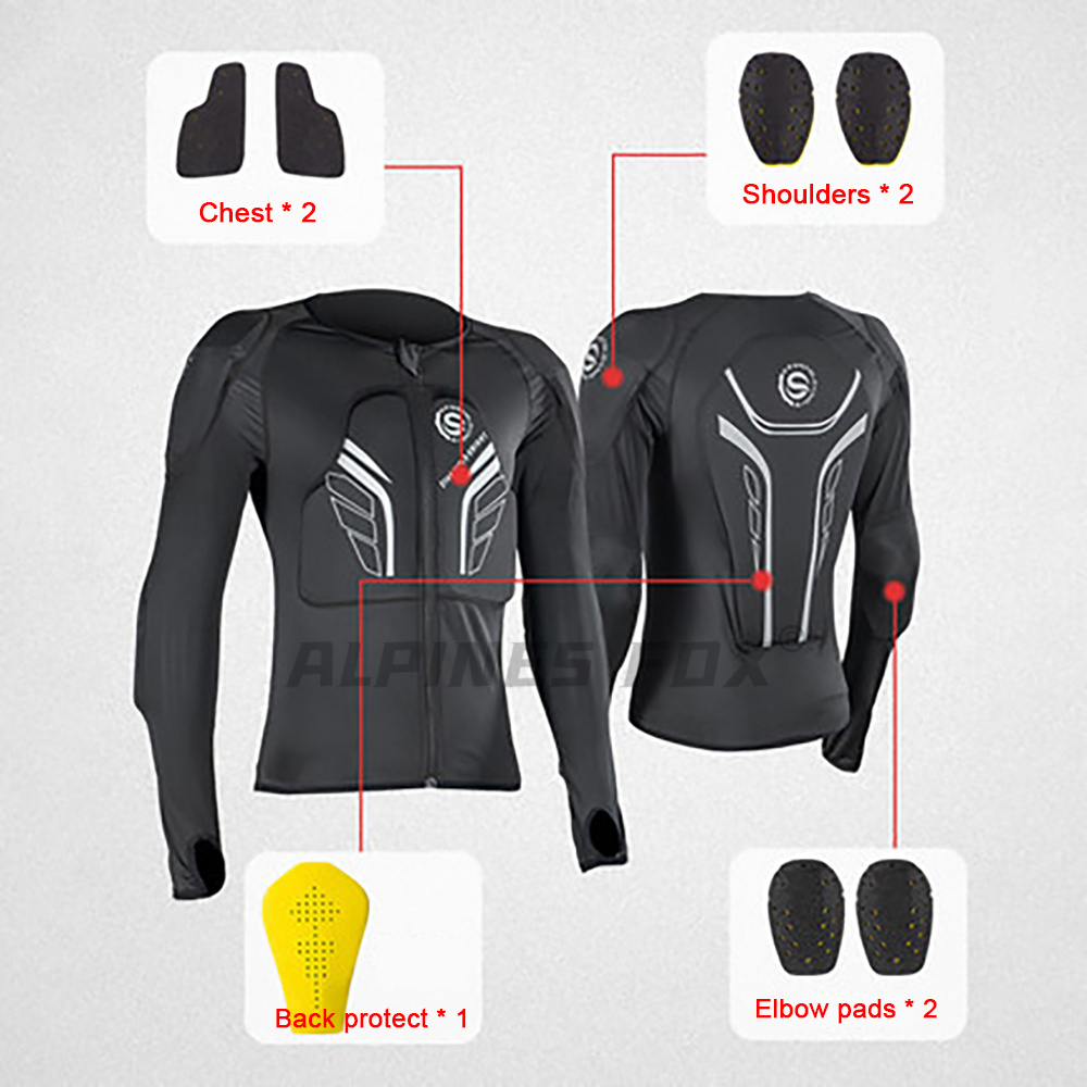 오토바이 소프트 아머 여름 통기성 모토크로스 보호복 남 - Motorcycle Gear Full Set 리뷰 및 가격