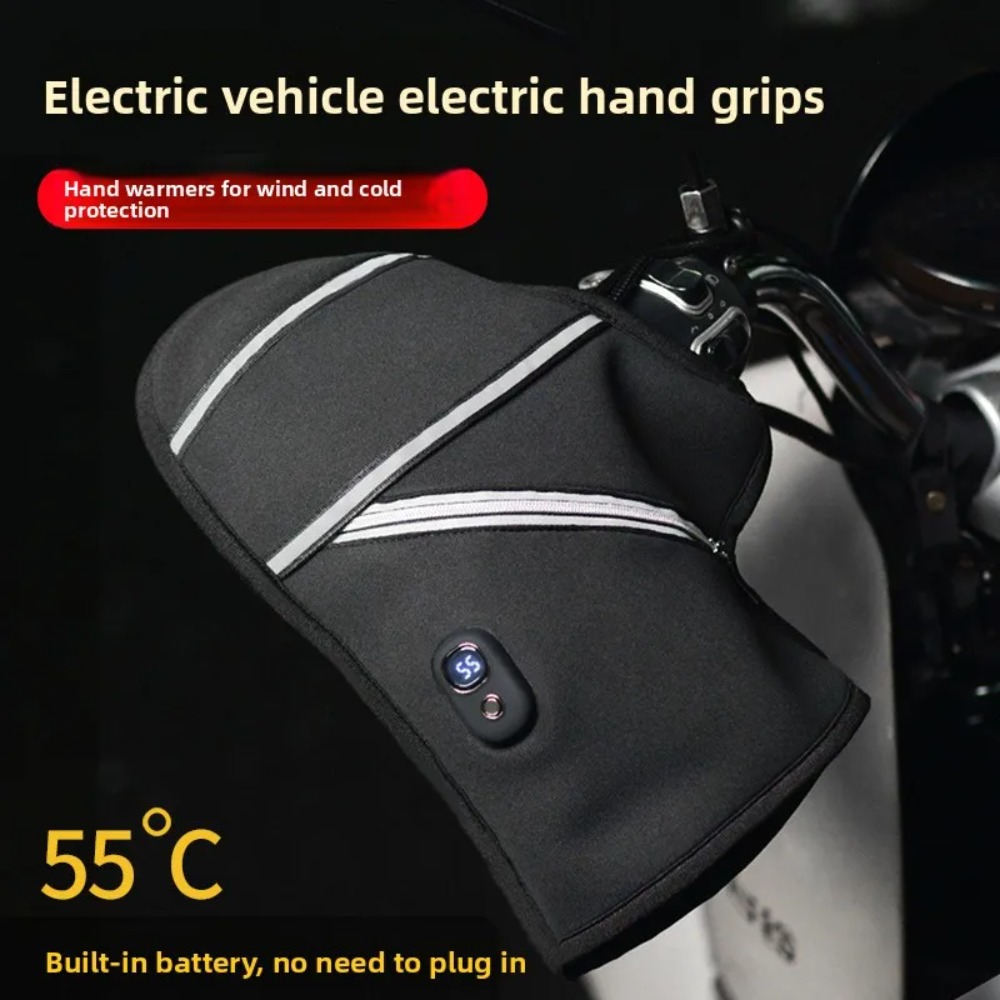 오토바이 핸들바 커버 겨울용 전자 가열 장갑 따뜻하고  - Motorcycle Gear Gloves 리뷰 및 가격