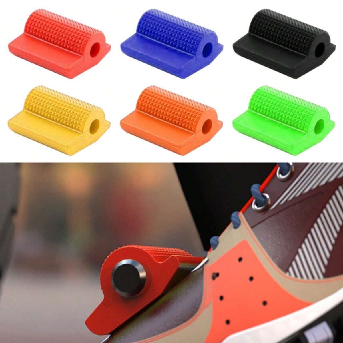 1PCS 범용 오토바이 기어 변속 커버, 고무 변속기  - Motorcycle Gear Shift 리뷰 및 가격